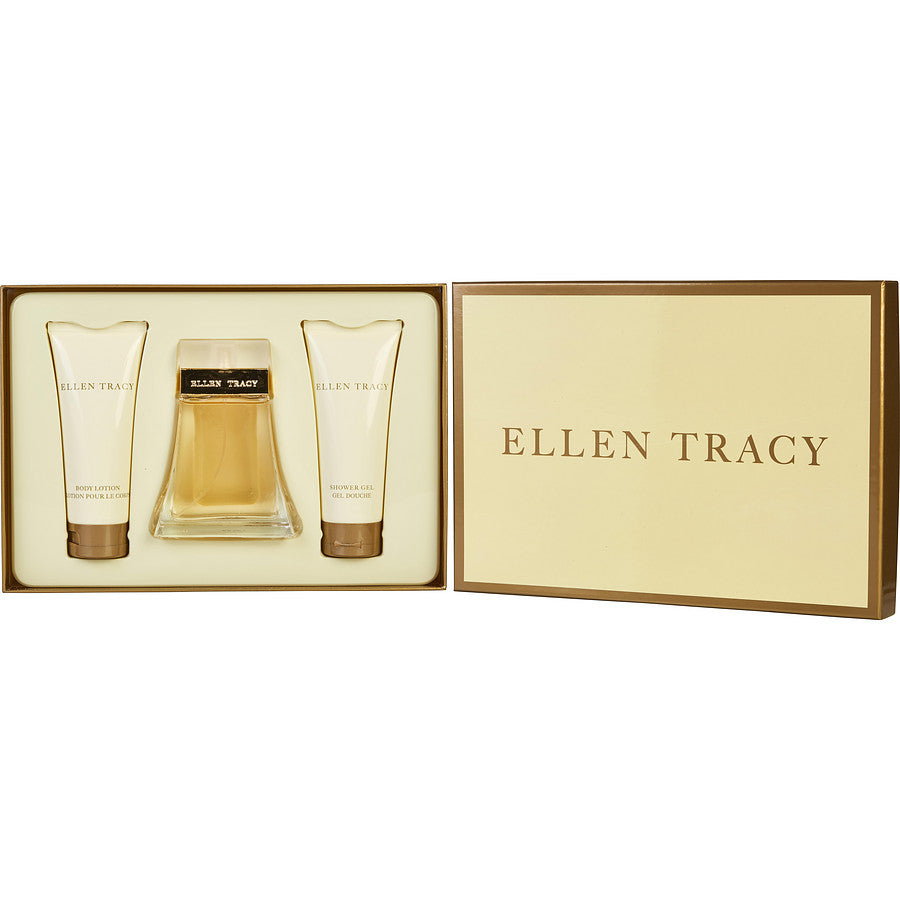 Ellen Tracy By Ellen Tracy for Women. Gift Set (Eau De Parfum Spray 3.4 oz + Body Lotion 3.4 oz + Shower Gel 3.4 oz) | Perfumepur.com