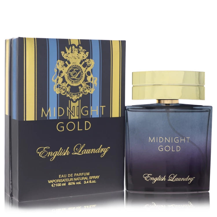 English Laundry Midnight Gold by English Laundry for Men. Eau De Parfum Spray 3.4 oz | Perfumepur.com