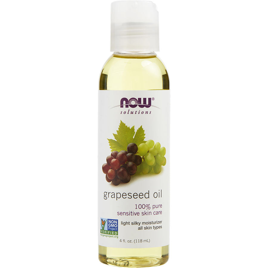 Essential Oils Now By Now Essential Oils for Unisex. Grapeseed Oil 100% Pure Sensitive Skin Care 4 oz | Perfumepur.com