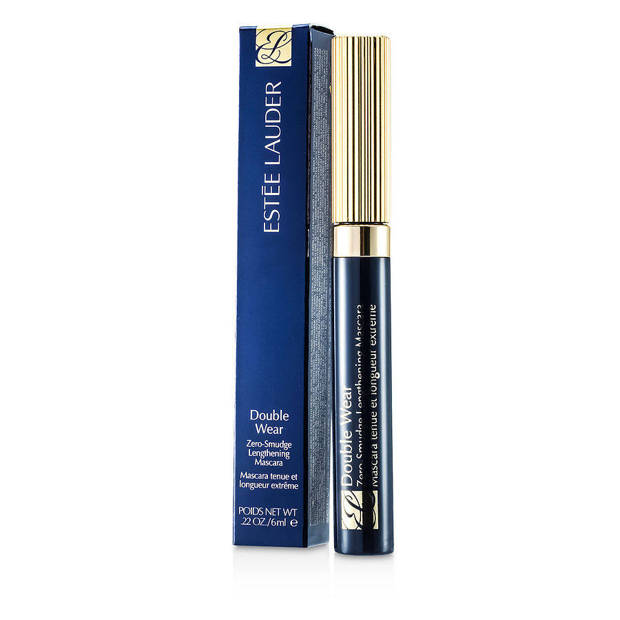 Estee Lauder By Estee Lauder for Women. Double Wear Zero Smudge Lengthening Mascara - # 01 Black (6ml/0.24oz) | Perfumepur.com