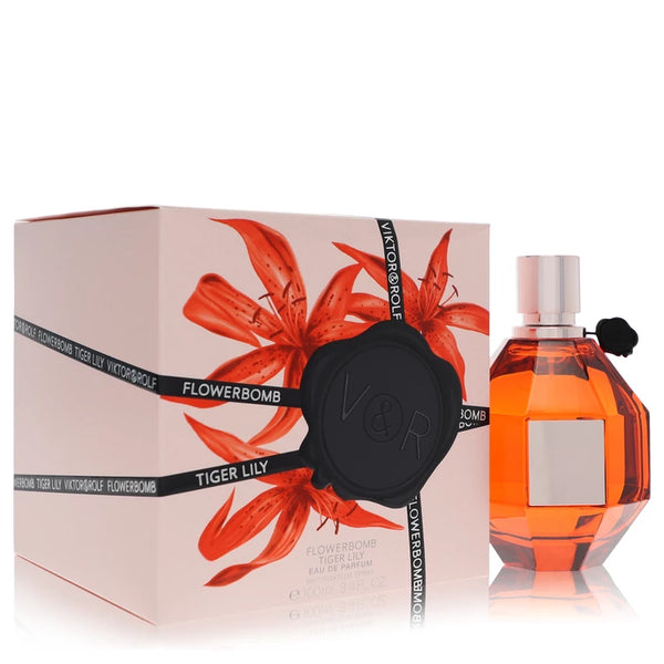 Flowerbomb Tiger Lily by Viktor & Rolf for Women. Eau De Parfum Spray 3.4 oz | Perfumepur.com