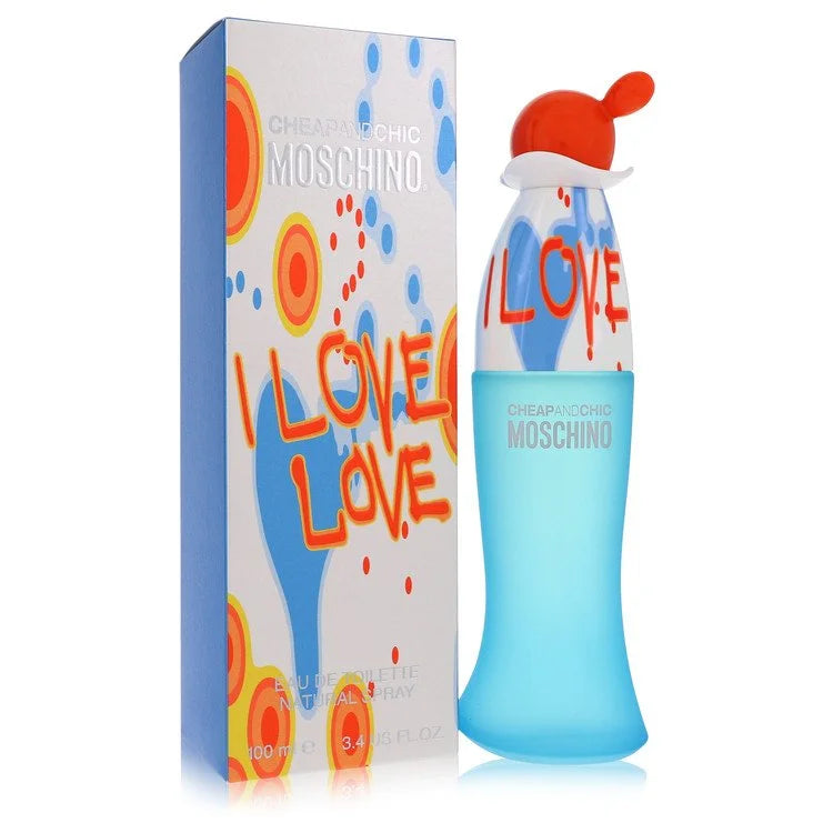 I Love Love by Moschino for Women. Eau De Toilette Spray 3.4 oz | Perfumepur.com