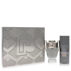 Invictus by Paco Rabanne for Men. Gift Set (3.4 oz Eau De Toilette Spray + 5.1 oz Deodorant Spray) | Perfumepur.com