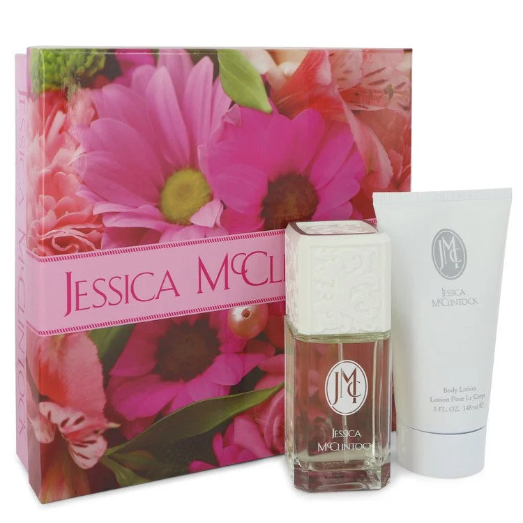 JESSICA Mc CLINTOCK by Jessica McClintock for Women. Gift Set (3.4 oz Eau De Parfum Spray + 5 oz Body Lotion) | Perfumepur.com