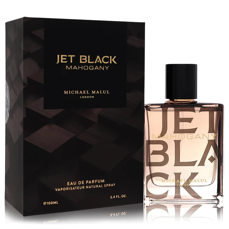 Jet Black Mahogany by Michael Malul for Men. Eau De Parfum Spray 3.4 oz | Perfumepur.com