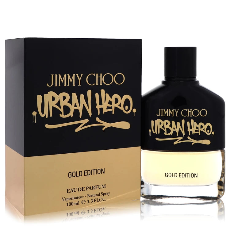 Jimmy Choo Urban Hero Gold Edition by Jimmy Choo for Men. Eau De Parfum Spray 1.7 oz | Perfumepur.com