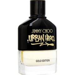 Jimmy Choo Urban Hero Gold Edition By Jimmy Choo for Men. Eau De Parfum Spray 3.3 oz (Tester) | Perfumepur.com