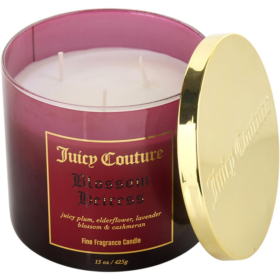 Juicy Couture Bloossom Heiress By Juicy Couture for Women. Candle 14.5 oz | Perfumepur.com