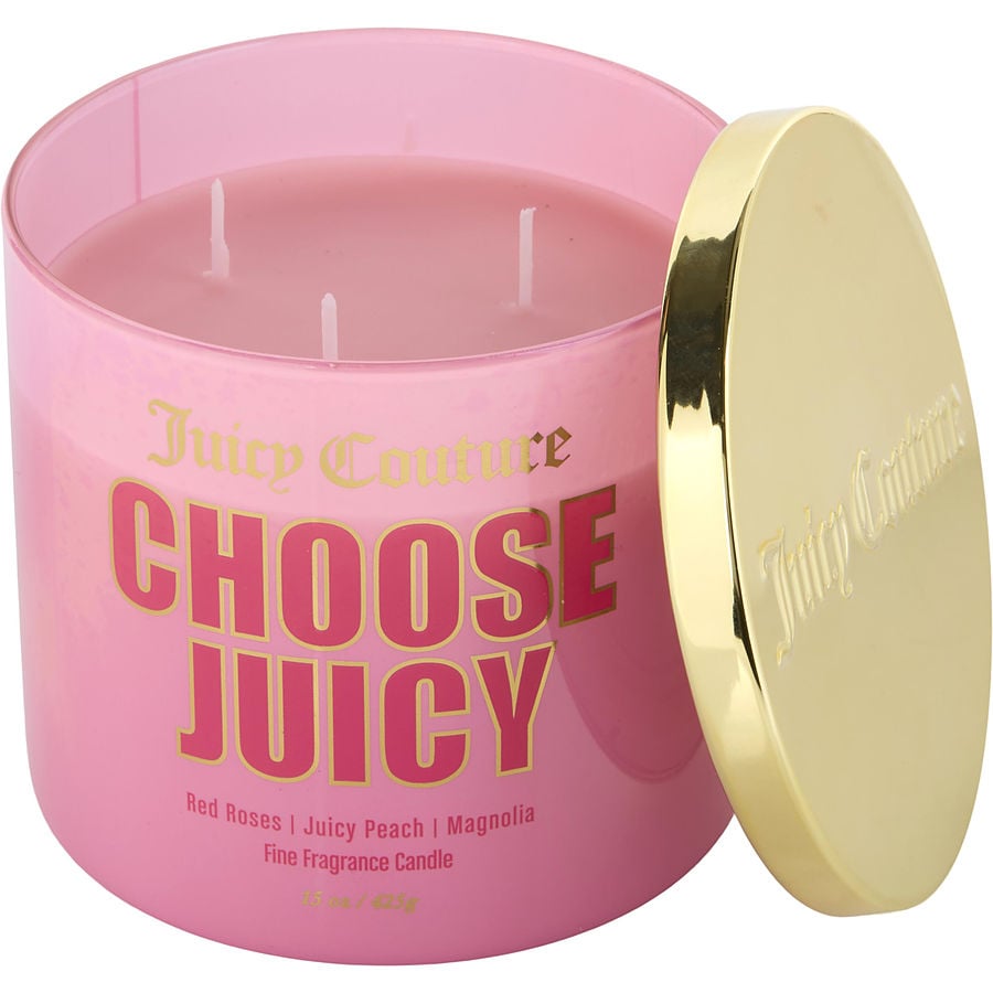 Juicy Couture Choose Juicy By Juicy Couture for Women. Candle 14.5 oz | Perfumepur.com