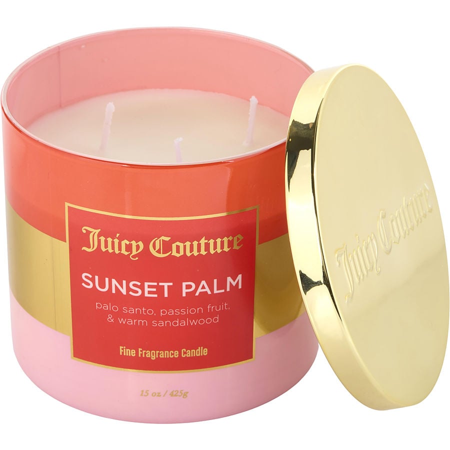 Juicy Couture Sunset Palm By Juicy Couture for Women. Candle 14.5 oz | Perfumepur.com