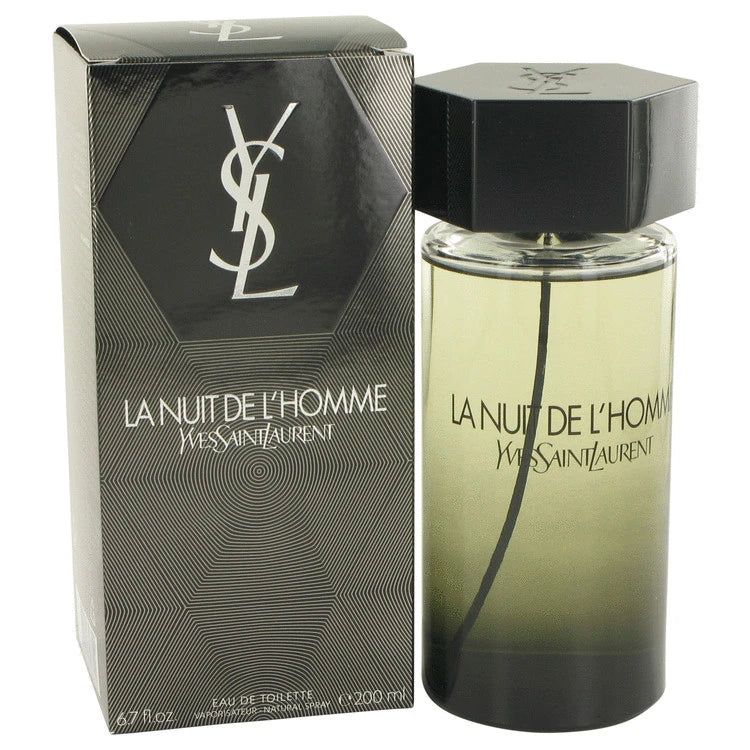 La Nuit De L'Homme by Yves Saint Laurent for Men. Eau De Toilette Spray 6.8 oz | Perfumepur.com