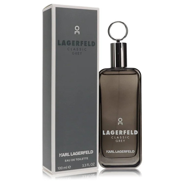 Lagerfeld Classic Grey by Karl Lagerfeld for Men. Eau De Toilette Spray 3.3 oz | Perfumepur.com