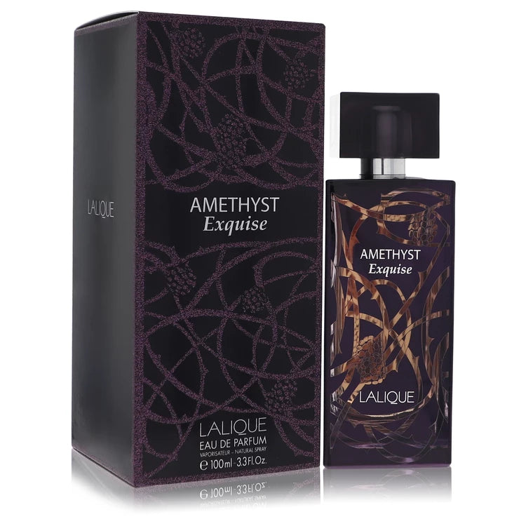 Lalique Amethyst Exquise by Lalique for Women. Eau De Parfum Spray 3.3 oz | Perfumepur.com