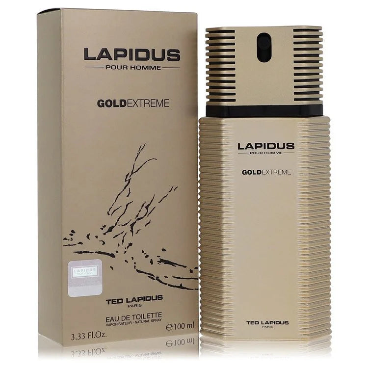 Lapidus Gold Extreme by Ted Lapidus for Men. Eau De Toilette Spray 3.4 oz | Perfumepur.com