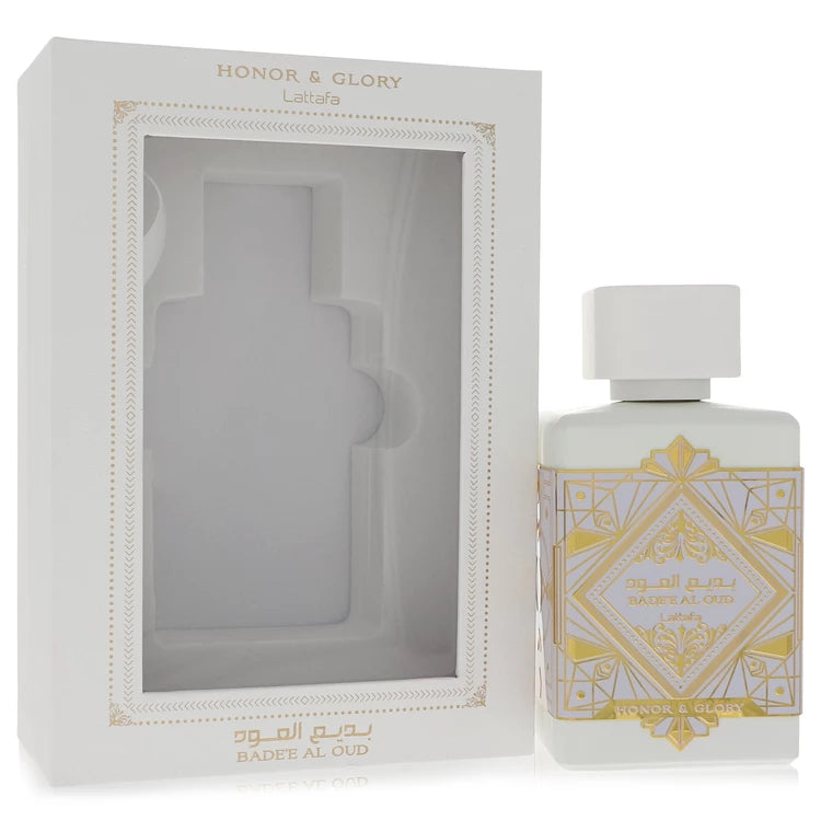 Lattafa Badee Al Oud Honor & Glory by Lattafa for Unisex. Eau De Parfum Spray (Unisex) 3.4 oz | Perfumepur.com