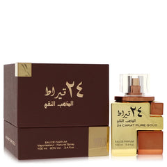 Lattafa 24 Carat Pure Gold by Lattafa for Unisex. Eau De Parfum Spray (Unisex) 3.4 oz | Perfumepur.com