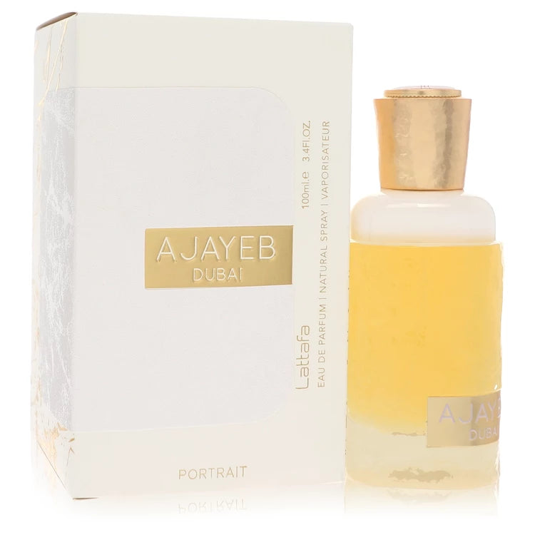 Lattafa Ajayeb Dubai Portrait by Lattafa for Unisex. Eau De Parfum Spray (Unisex) 3.4 oz | Perfumepur.com