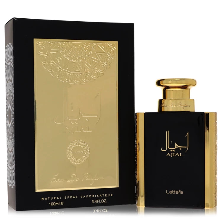 Lattafa Ajial by Lattafa for Men. Eau De Parfum Spray 3.4 oz | Perfumepur.com