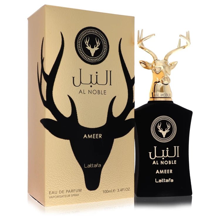 Lattafa Al Noble Ameer by Lattafa for Unisex. Eau De Parfum Spray (Unisex) 3.4 oz | Perfumepur.com