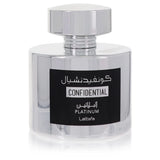 Lattafa Confidential Platinum by Lattafa for Unisex. Eau De Parfum Spray (Unisex Unboxed) 3.4 oz | Perfumepur.com