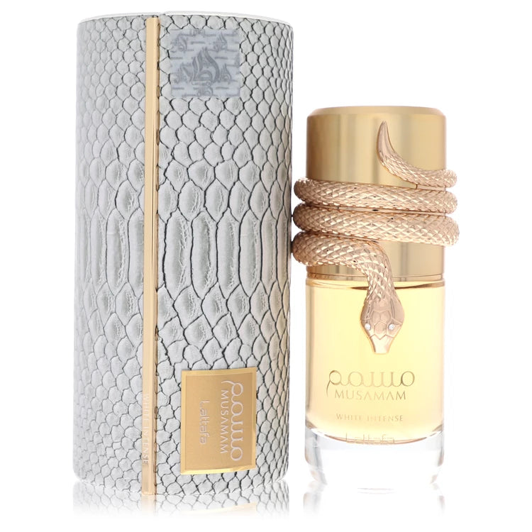 Lattafa Musamam White Intense by Lattafa for Unisex. Eau De Parfum Spray (Unisex) 3.4 oz | Perfumepur.com