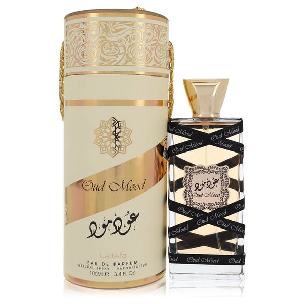 Lattafa Oud Mood by Lattafa for Unisex. Eau De Parfum Spray (Unisex) 3.4 oz | Perfumepur.com