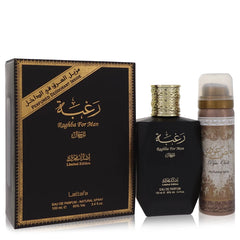 Lattafa Raghba Man by Lattafa for Men. Eau De Parfum Spray plus 1.7 oz Deodorant Spray 3.4 oz | Perfumepur.com