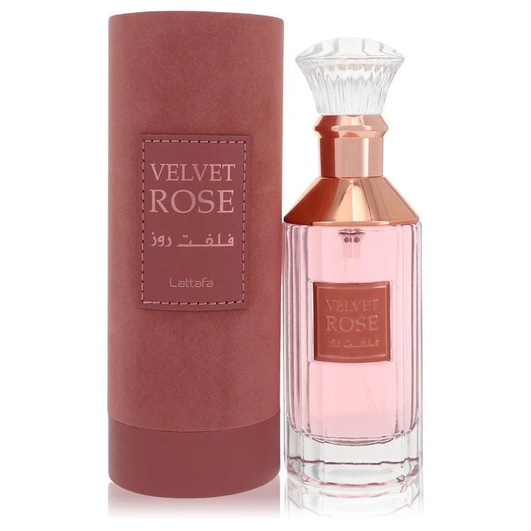 Lattafa Velvet Rose by Lattafa for Unisex. Eau De Parfum Spray (Unisex) 3.4 oz | Perfumepur.com