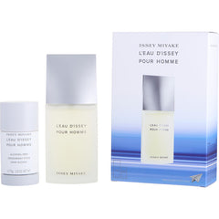 L'eau D'issey By Issey Miyake for Men. Gift Set (Eau De Toilette Spray 2.5 oz + Alcohol Free Deodorant Stick 2.6 oz) | Perfumepur.com