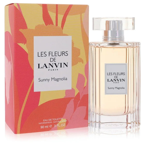 Les Fleurs De Lanvin Sunny Magnolia by Lanvin for Women. Eau De Toilette Spray 3 oz | Perfumepur.com