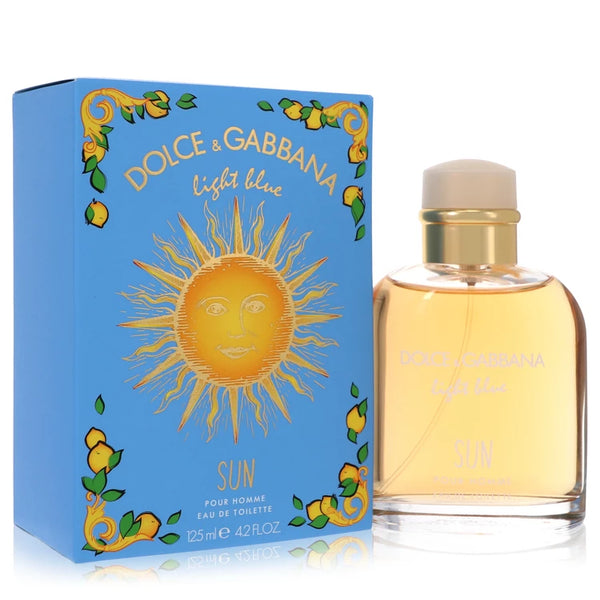 Light Blue Sun by Dolce & Gabbana for Men. Eau De Toilette Spray 4.2 oz | Perfumepur.com