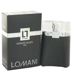 Lomani Intense Black by Lomani for Men. Eau De Toilette Spray 3.3 oz | Perfumepur.com