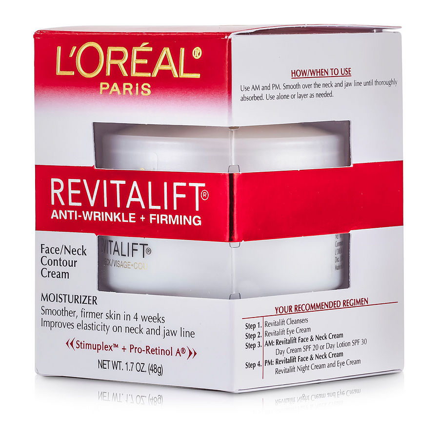 L'oreal By L'oreal for Women. Revitalift Anti-Wrinkle + Firming Face/ Neck Contour Cream (48g/1.7oz) | Perfumepur.com