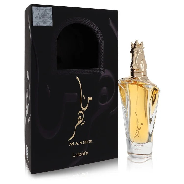 Maahir by Lattafa for Unisex. Eau De Parfum Spray (Unisex) 3.4 oz | Perfumepur.com