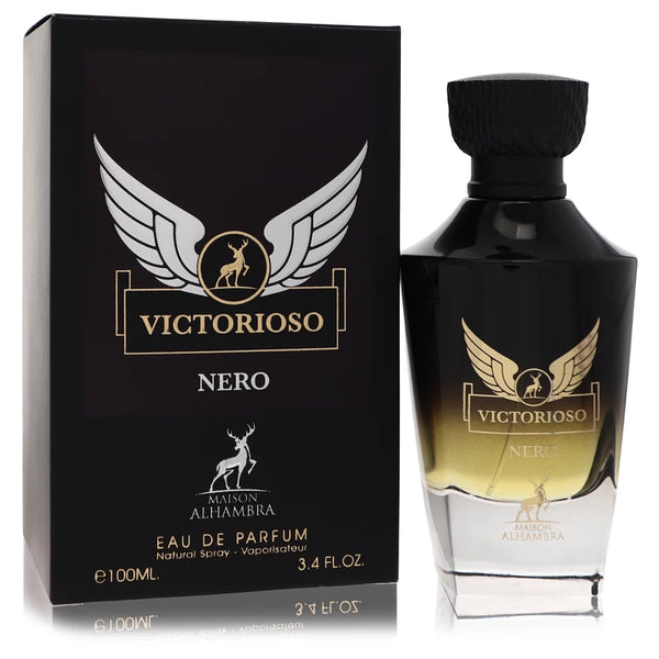 Maison Alhambra Victorioso Nero by Maison Alhambra for Men. Eau De Parfum Spray 3.4 oz | Perfumepur.com