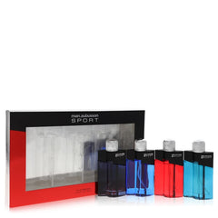 Man Aubusson Sport by Aubusson for Men. 4 x 0.5oz Sport EDT Spray ( One each of Sport Blue, Sport Red, Sport Aqua, Sport Black) -- | Perfumepur.com