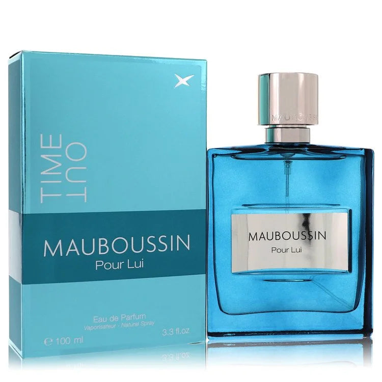 Mauboussin Pour Lui Time Out by Mauboussin for Men. Eau De Parfum Spray 3.4 oz | Perfumepur.com