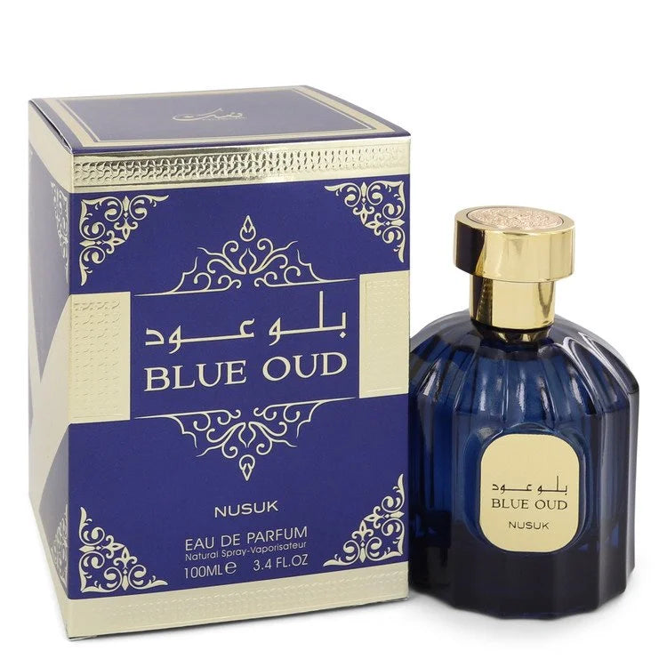 Nusuk Blue Oud by Nusuk for Unisex. Eau De Parfum Spray (Unisex) 3.4 oz | Perfumepur.com