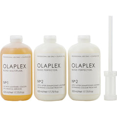 Olaplex By Olaplex for Unisex. Salon Intro Kit ((1) 17.75 oz. Olaplex Nâ°1 Bond Multiplier, (2) 17.75 oz. Olaplex Nâ°2 Bond Perfector) | Perfumepur.com