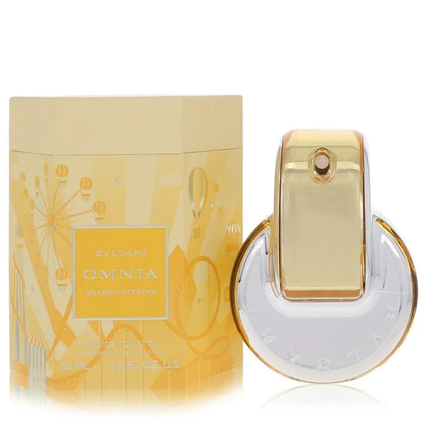 Omnia Golden Citrine by Bvlgari for Women. Eau De Toilette Spray 2.2 oz | Perfumepur.com