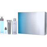 Perry Ellis 360 By Perry Ellis for Men. Gift Set (Eau De Toilette Spray 3.4 oz + Shower Gel 3 oz + Deodorant Body Spray 6 oz + Eau De Toilette Spray 0.25 oz Mini) | Perfumepur.com