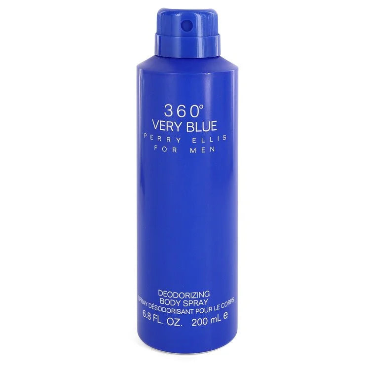 Perry Ellis 360 Very Blue by Perry Ellis for Men. Body Spray (unboxed) 6.8 oz  | Perfumepur.com