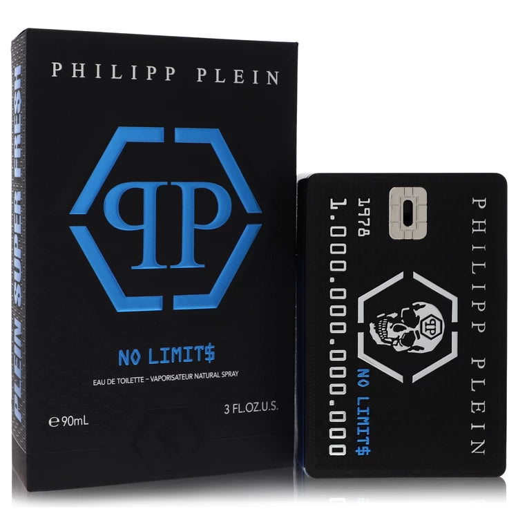 Philipp Plein No Limits Super Fresh by Philipp Plein Parfums for Men. Eau De Toilette Spray 3 oz | Perfumepur.com