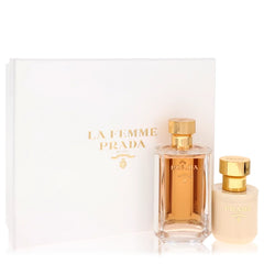 Prada La Femme by Prada for Women. Gift Set (3.4 oz Eau De Parfum Spray + 3.4 Satin Body Lotion) | Perfumepur.com