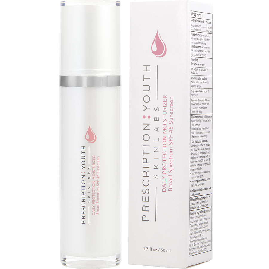 Prescription Youth By Prescription Youth for Women. Daily Protection Moisturizer Spf 45 50 ml/1.7 oz | Perfumepur.com