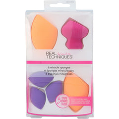 Real Techniques By Real Techniques for Women. Miracle Sponges (6 Pcs) | Perfumepur.com