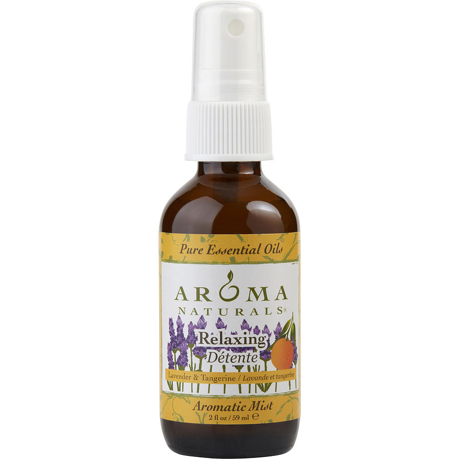 Relaxing Aromatherapy By Relaxing Aromatherapy for Unisex. Aromatic Mist Spray 2 oz. Combines The Essential Oils Of Lavender And Tangerine To Create A Fragrance That Reduces Stress. | Perfumepur.com