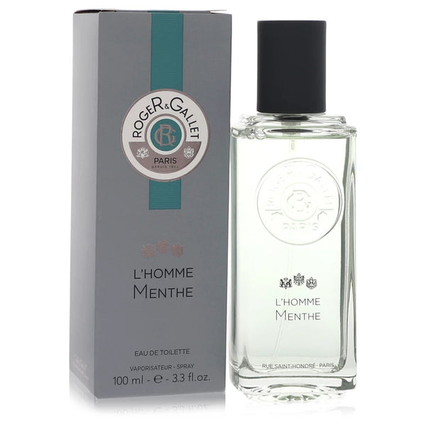 Roger & Gallet L'Homme Menthe by Roger & Gallet for Men. Eau De Toilette Spray 3.3 oz | Perfumepur.com