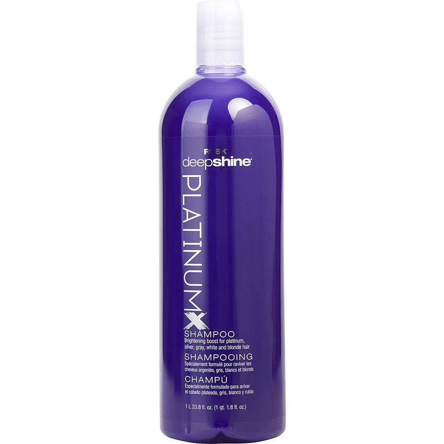 Rusk By Rusk for Unisex. Deepshine Platinum X Shampoo 33.8 oz | Perfumepur.com