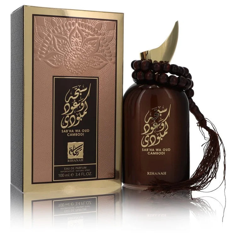 Sabha Wa Oud Cambodi by Rihanah for Men. Eau De Parfum Spray (Unisex) 3.4 oz | Perfumepur.com